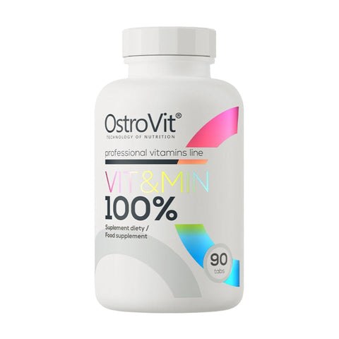 100% Vit&Min Multivitamin & Mineral Complex, 90 Tablets