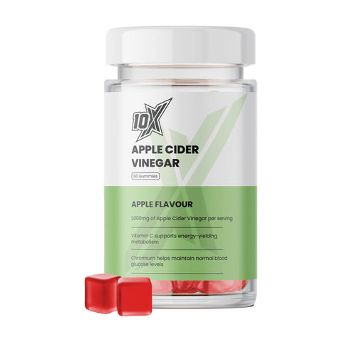 10X Athletic Apple Cider Vinegar Gummies (60 Gummies)