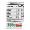 10X PUMP Non-Stim Pre-Workout (600g) – ingredients & nutrition information