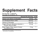 5% Nutrition Core DIM - Advanced Hormonal Balance & Metabolism Support – ingredients & nutrition information