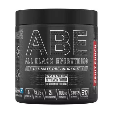 ABE All Black Everything Pre-Workout Powder (375g, 30 Servings)