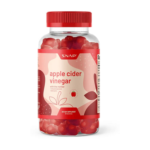 SNAP Apple Cider Vinegar Gummies (60 Gummies)
