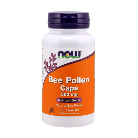 Bee Pollen 500mg Capsules (100 Count)