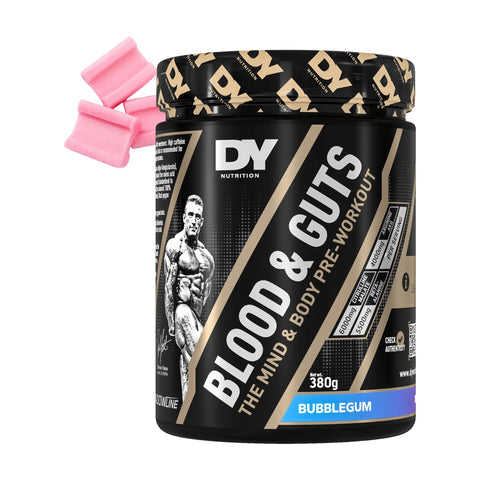 Blood & Guts Pre-Workout Powder (380g, 20 Servings)