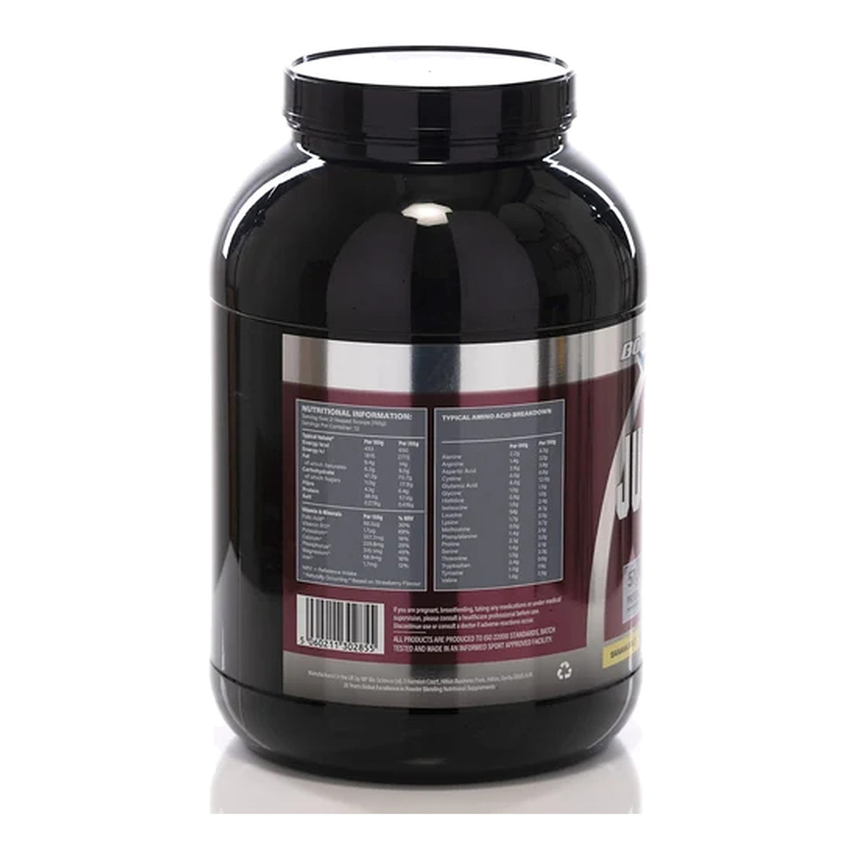 Boditronics Juggernaut Mass Attack 2KG – ingredients & nutrition information