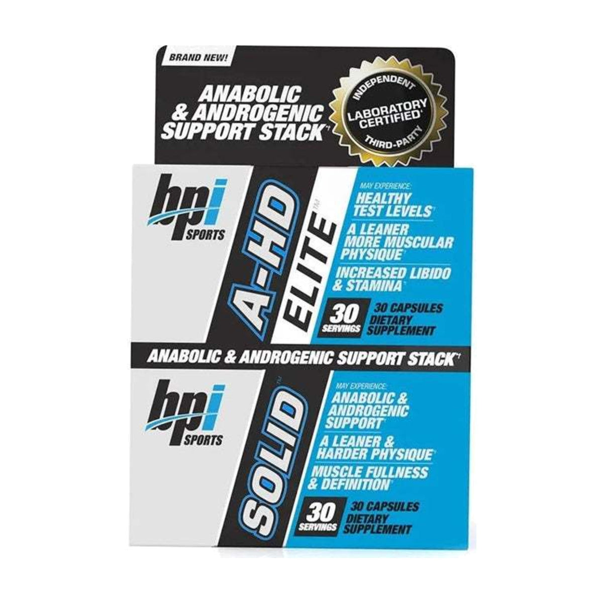 A-HD Elite – Advanced Testosterone Support – 30 Caps