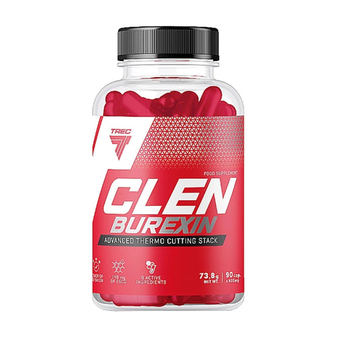 Trec ClenBurexin 90 Capsules – Green Tea & Caffeine Formula