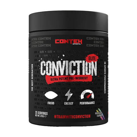Conviction Elite Pre-Workout (375g, 25 Servings)