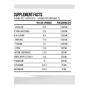 Dy Nutrition - NOX PUMP Ultimate - Extreme Pre Workout – ingredients & nutrition information