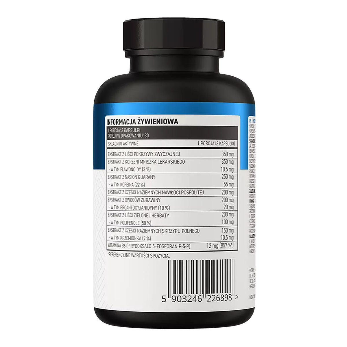 Hydro Out Diuretic (90 Capsules) – ingredients & nutrition information