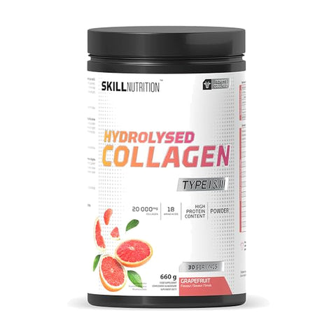 Hydrolysed Collagen Type I & III - Grapefruit