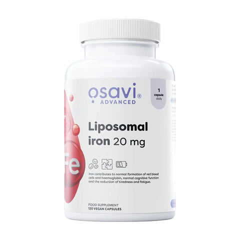 Liposomal Iron 20mg Capsules