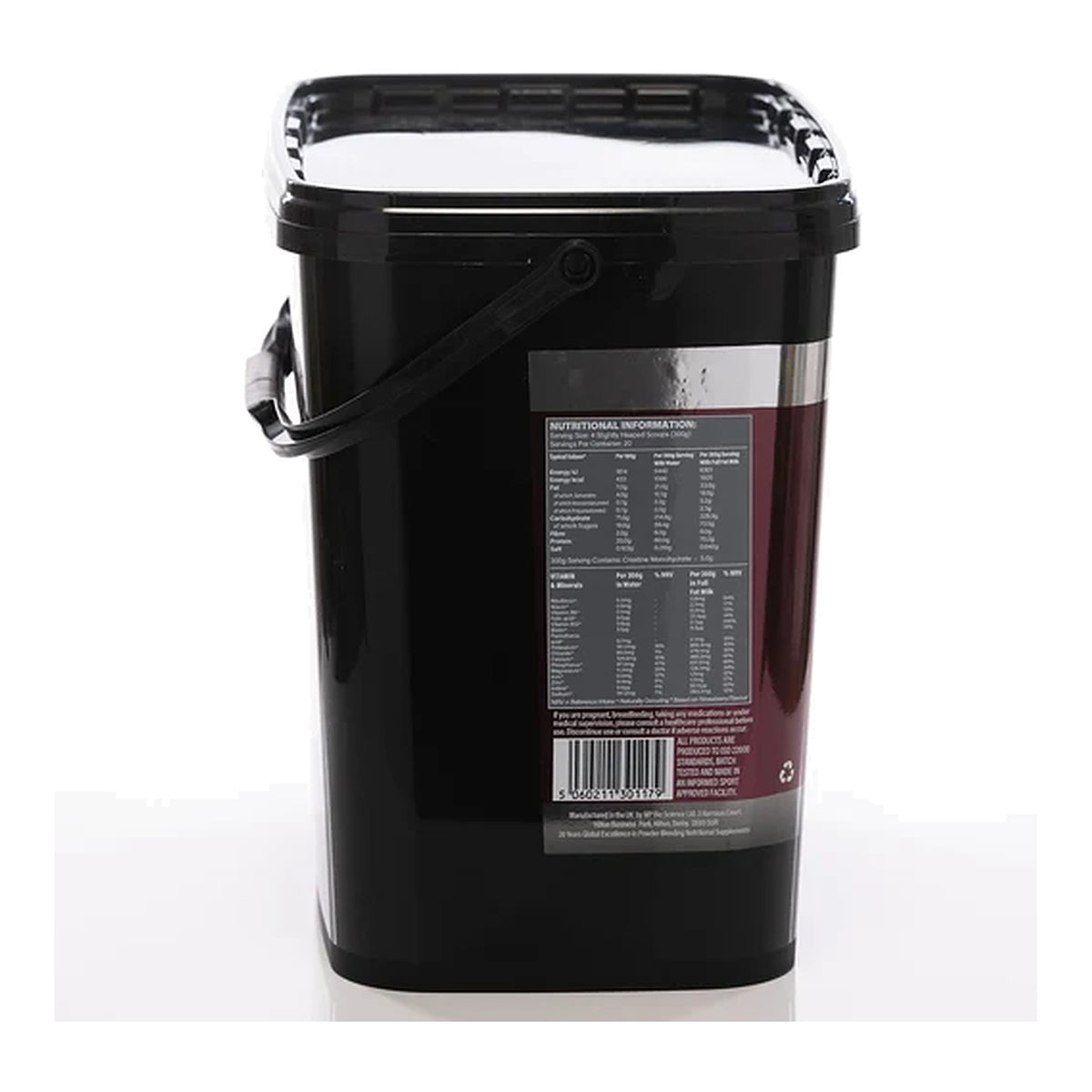 Mass Attack Heavyweight 6kg – ingredients & nutrition information