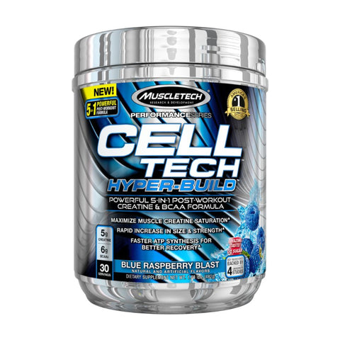MuscleTech - Cell Tech 30 serving Blue Raspberry