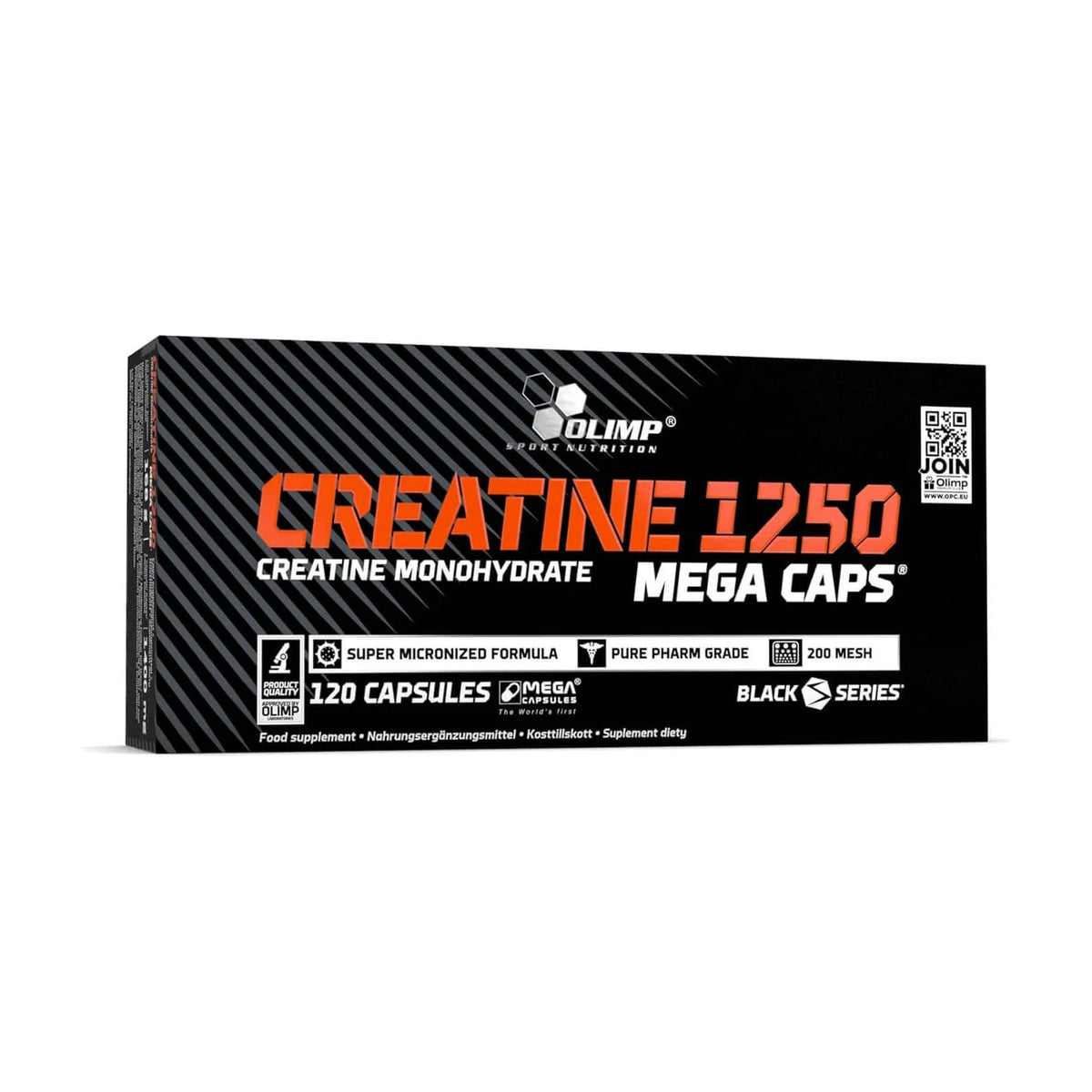 Olimp CREATINE 1250 MEGA CAPS Muscle Strength & Performance