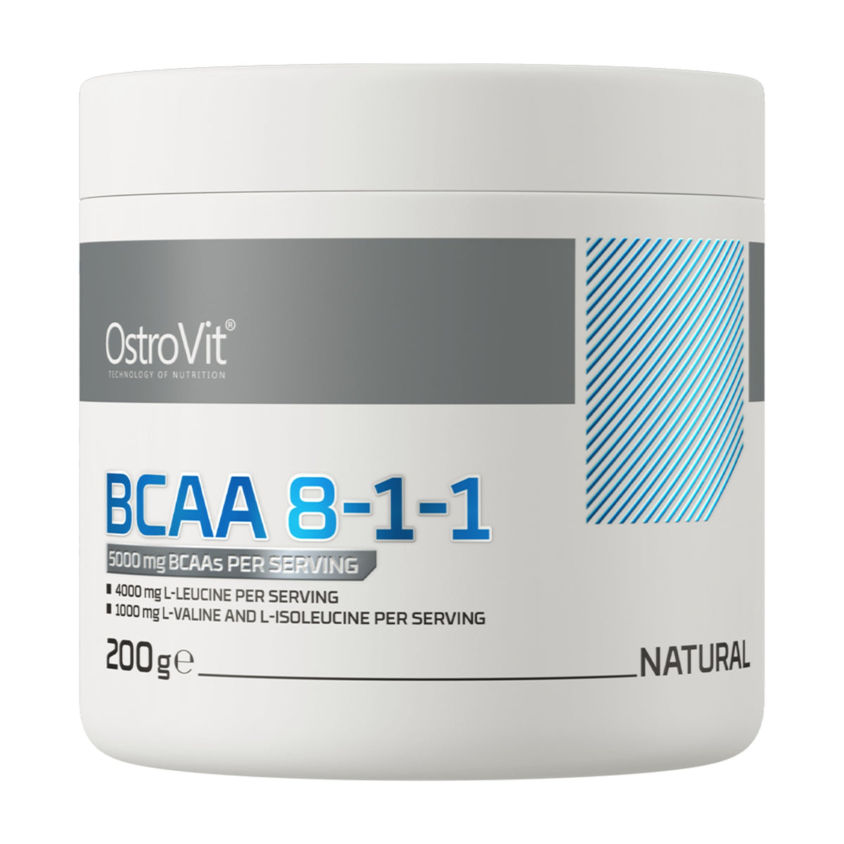 OstroVit BCAA 8-1-1 – High-Leucine Branched-Chain Amino Acid Powder