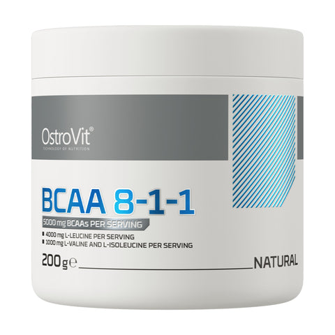 OstroVit BCAA 8-1-1 – High-Leucine Branched-Chain Amino Acid Powder