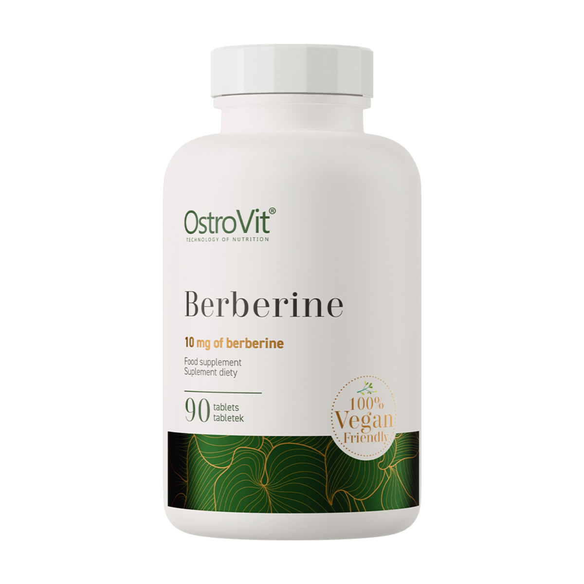 OstroVit Berberine – 500mg Plant-Derived Supplement 90 Tablets