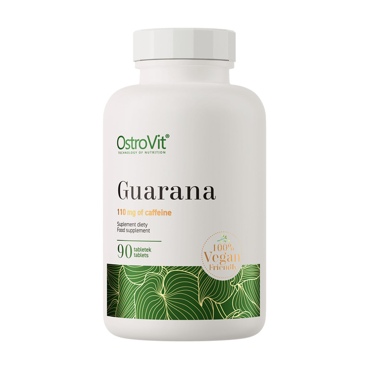 OstroVit Guarana – Natural Caffeine Energy Support Tablets