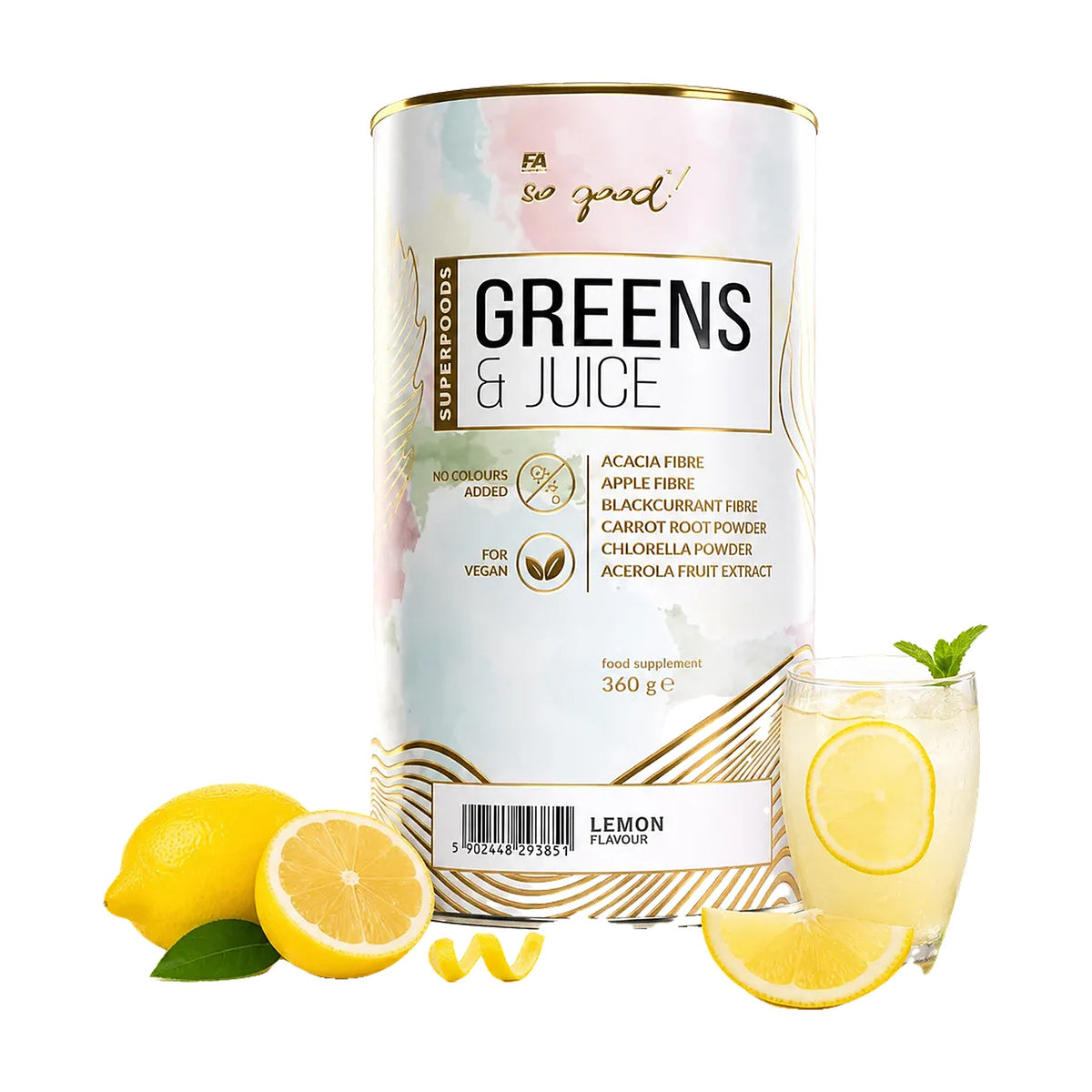 So Good Greens & Juice (360g) – Lemon