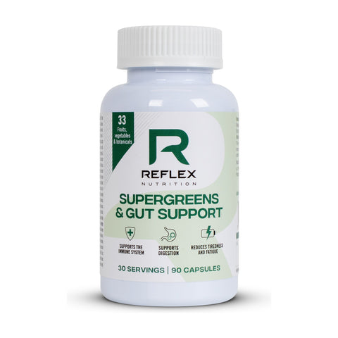 Supergreens & Gut Support (90 Capsules)