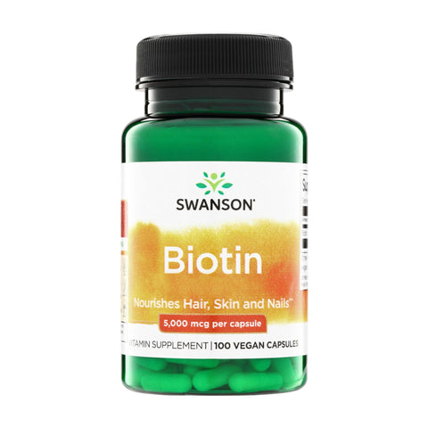 Swanson Biotin - 100 Caps