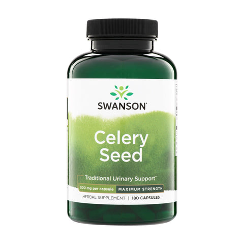 Swanson Celery Seed - 500 mg 180 Caps