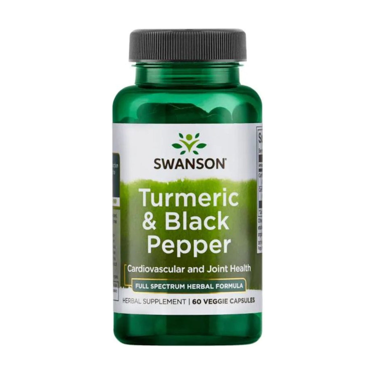 Swanson Turmeric & Black Pepper 60 vCaps