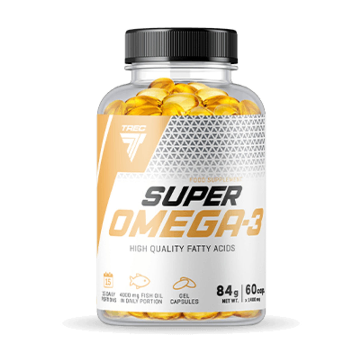 Trec Nutrition Super Omega-3 – Fish Oil Supplement 60 Caps