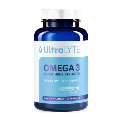 Ultra Lyte Omega 3 Super High Strength Fish Oil 2000mg – 60 Softgels