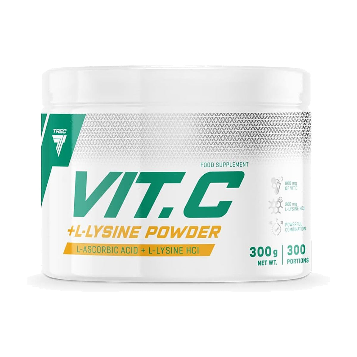 Vitamin C + L-Lysine Powder (300g)