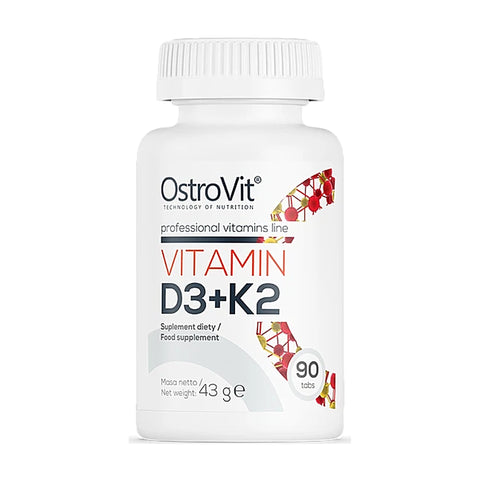 Vitamin D3 2000 IU + K2 MK-7 (90 Tablets)