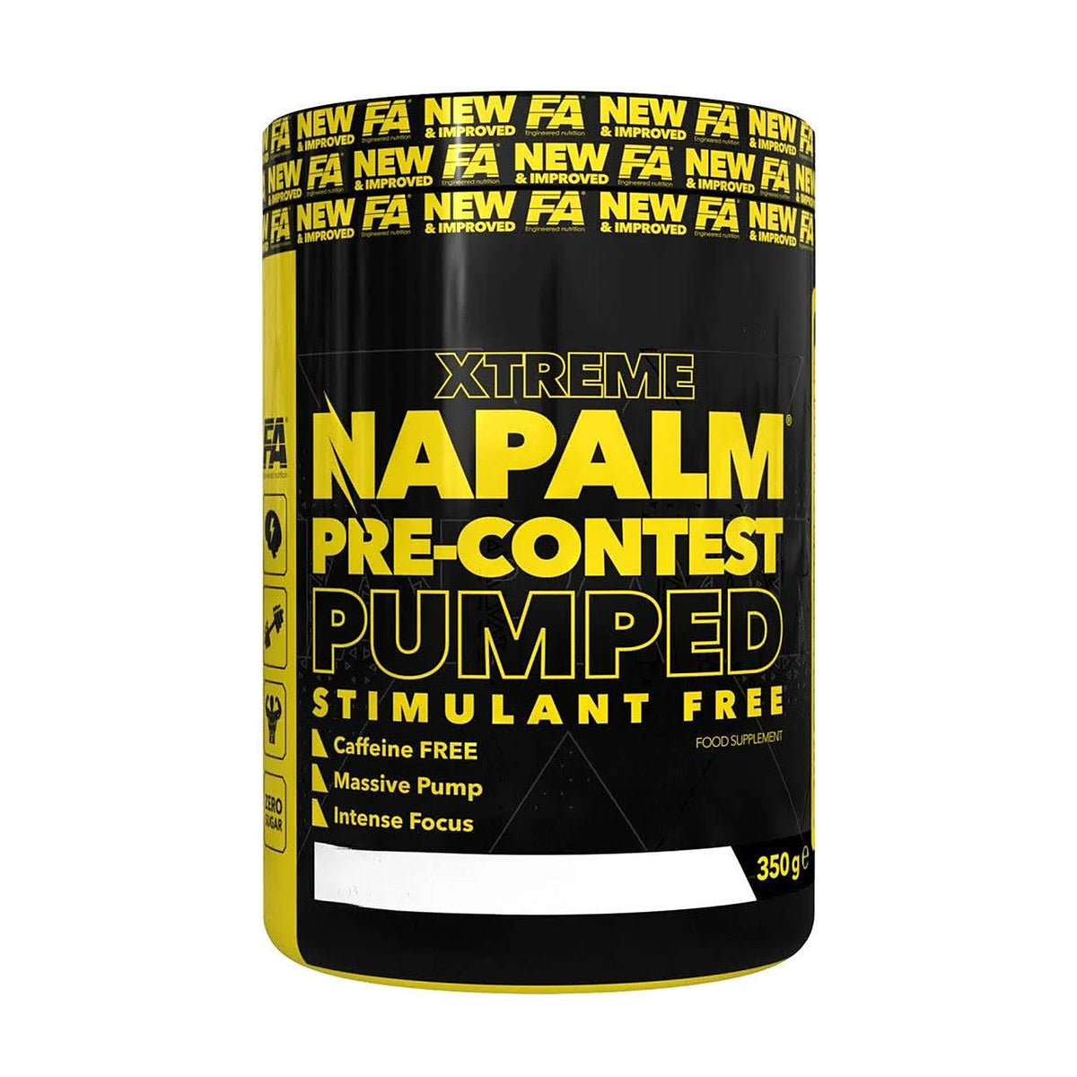 Xtreme Napalm Pre-Contest Pumped Stimulant Free (350g)